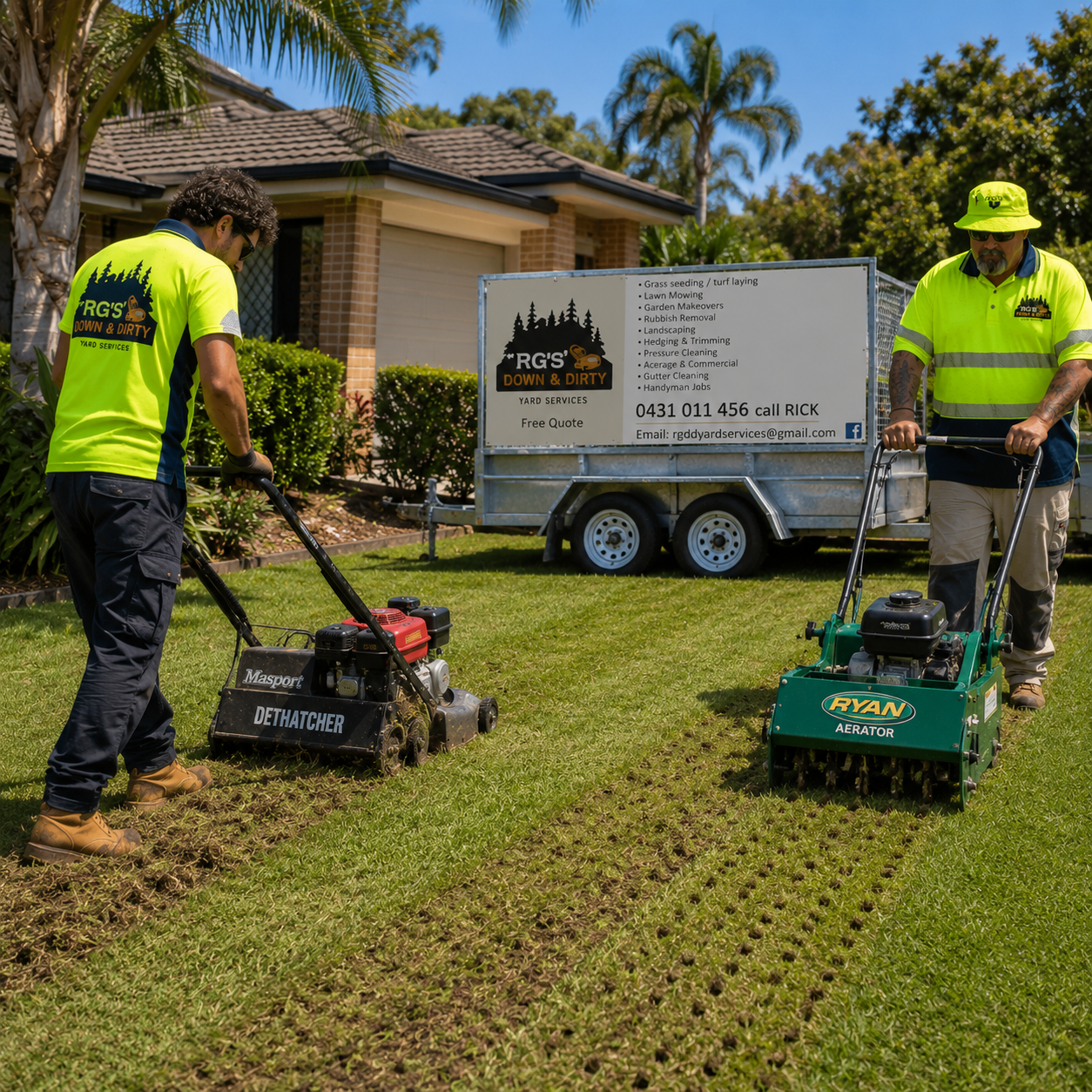 Dethatching & Aeration